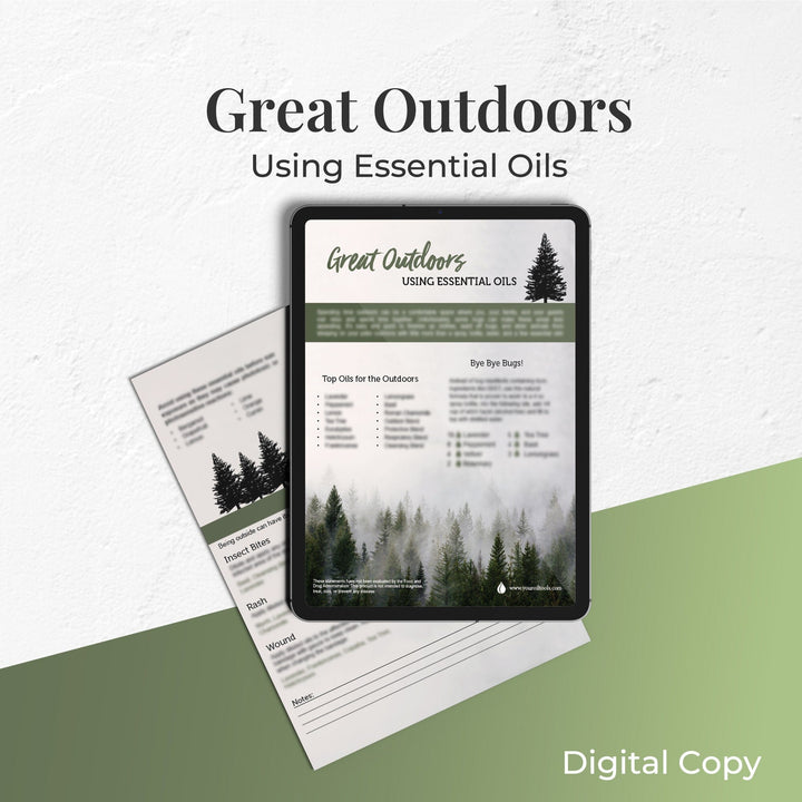 Great Outdoors with Essential Oils Tear Pad (digital download)