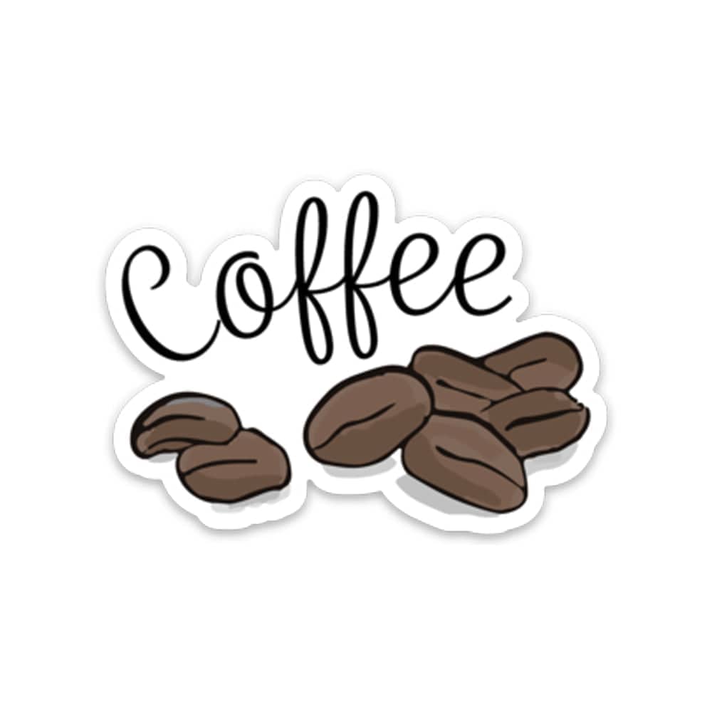 Emotional Support Coffee Mug Sticker for Thermos - Cute Coffee