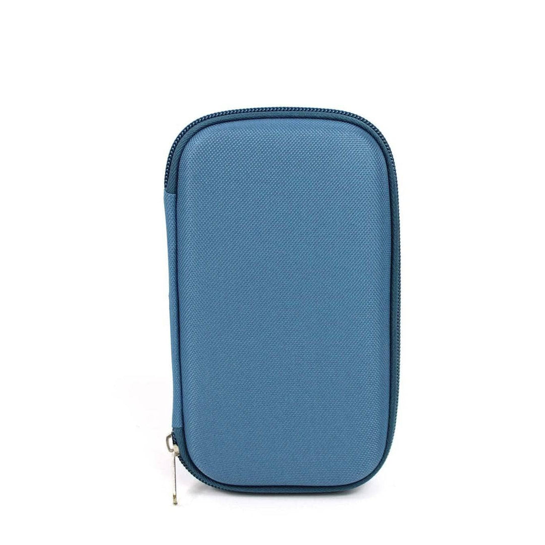 5/8 & 1/4 dram Sample Hard Cover Case (Steel Blue) Cases Your Oil Tools 