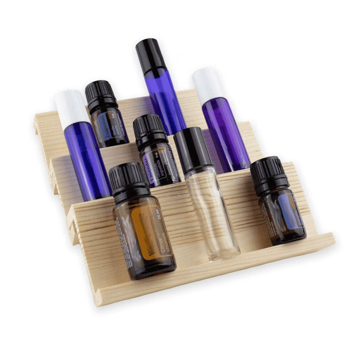 Essential Oil Wooden Display - Set of 3 Displays Your Oil Tools 