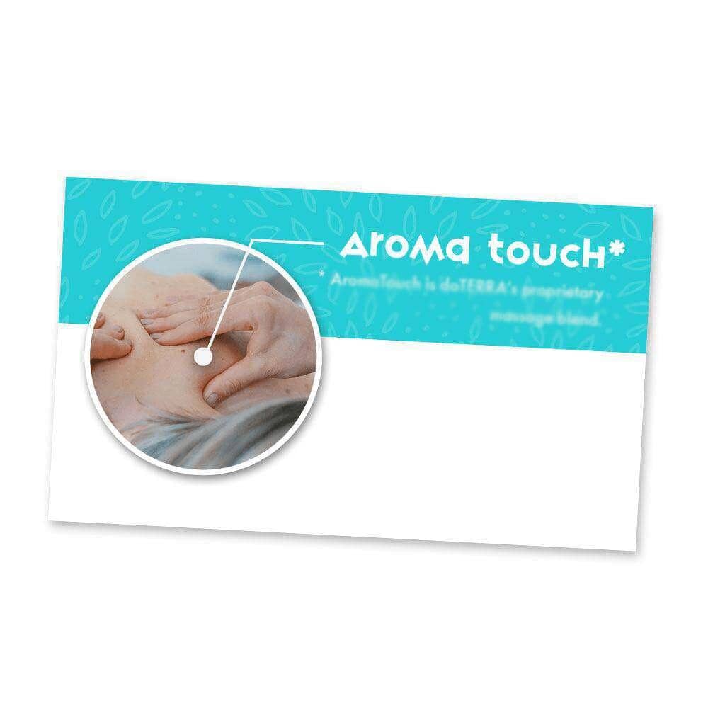 Aroma Touch Essential Oil Cards (Pack of 10) Media Your Oil Tools 