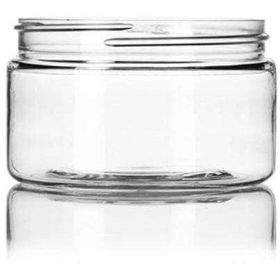 4 oz PET Clear Plastic Jar (Cap NOT Included) Plastic Jars Your Oil Tools 