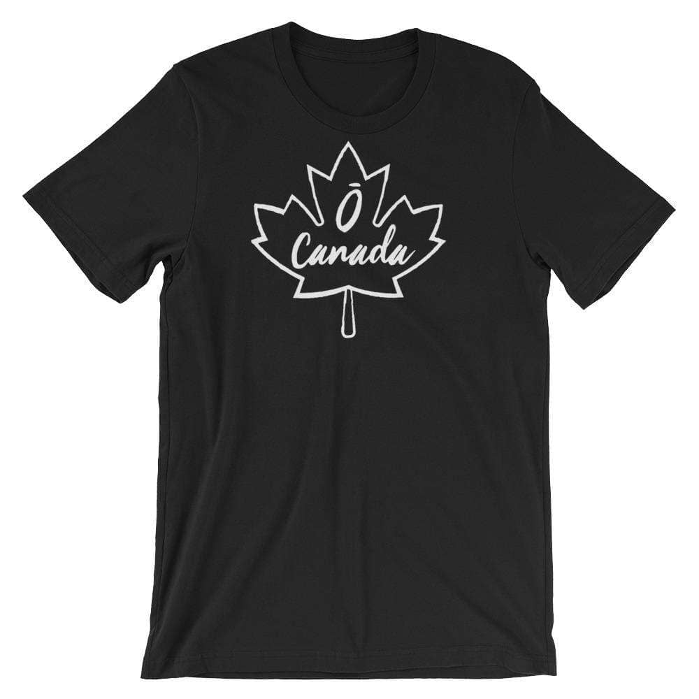 Ō Canada (Dark) Short-Sleeve Unisex T-Shirt Apparel Your Oil Tools Black XS 
