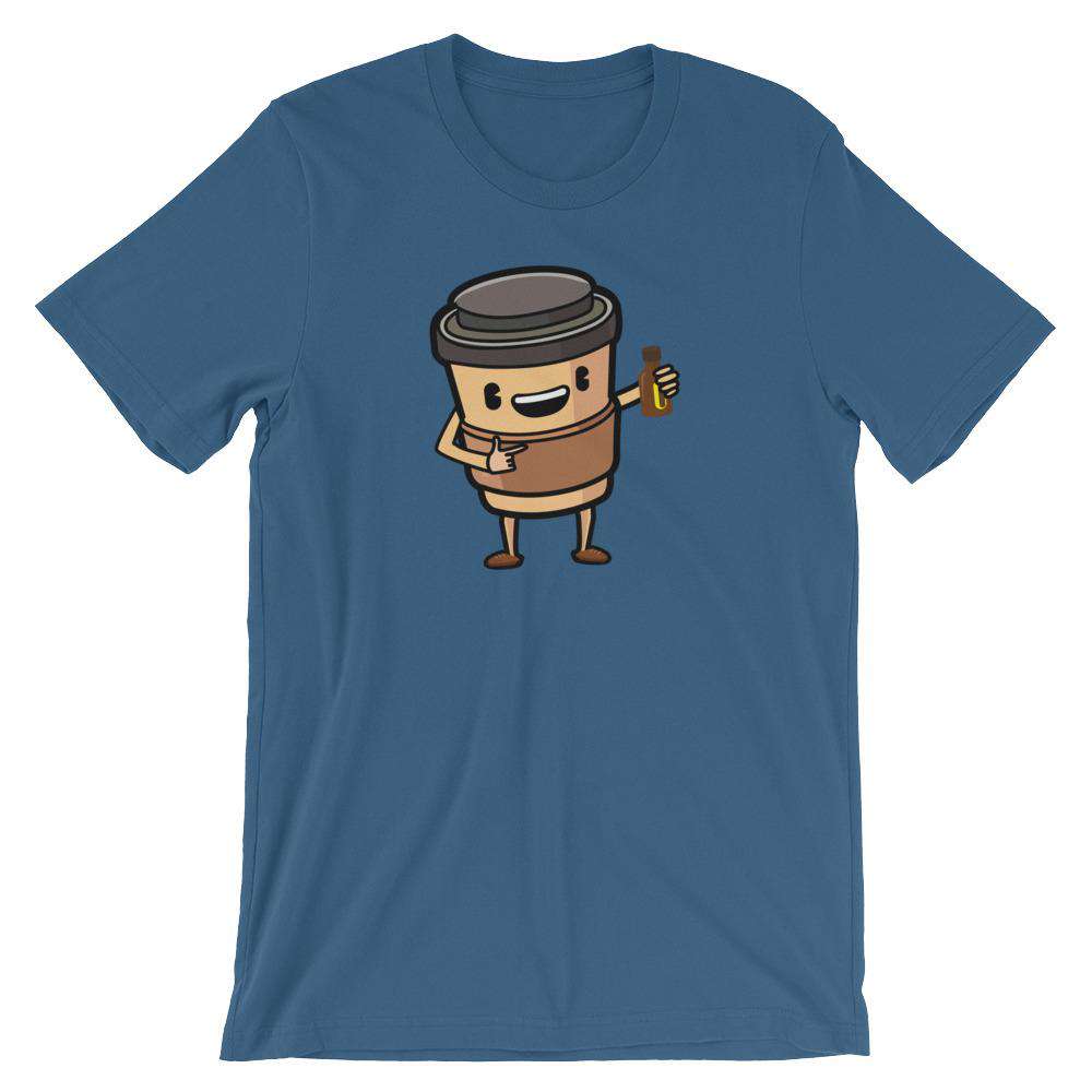 Coffee Buddy T-Shirt Apparel Your Oil Tools Steel Blue S 