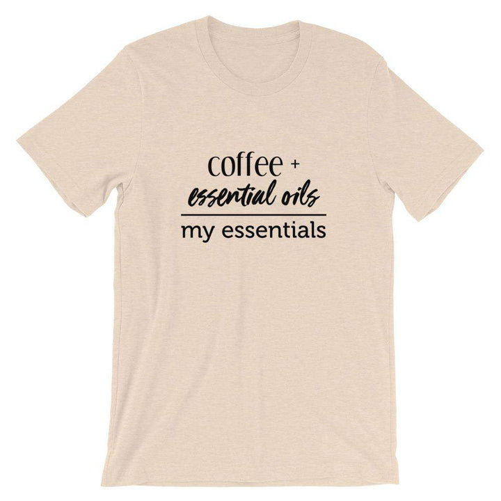 My Essentials (Light) Short-Sleeve Unisex T-Shirt Apparel Your Oil Tools Heather Dust S 