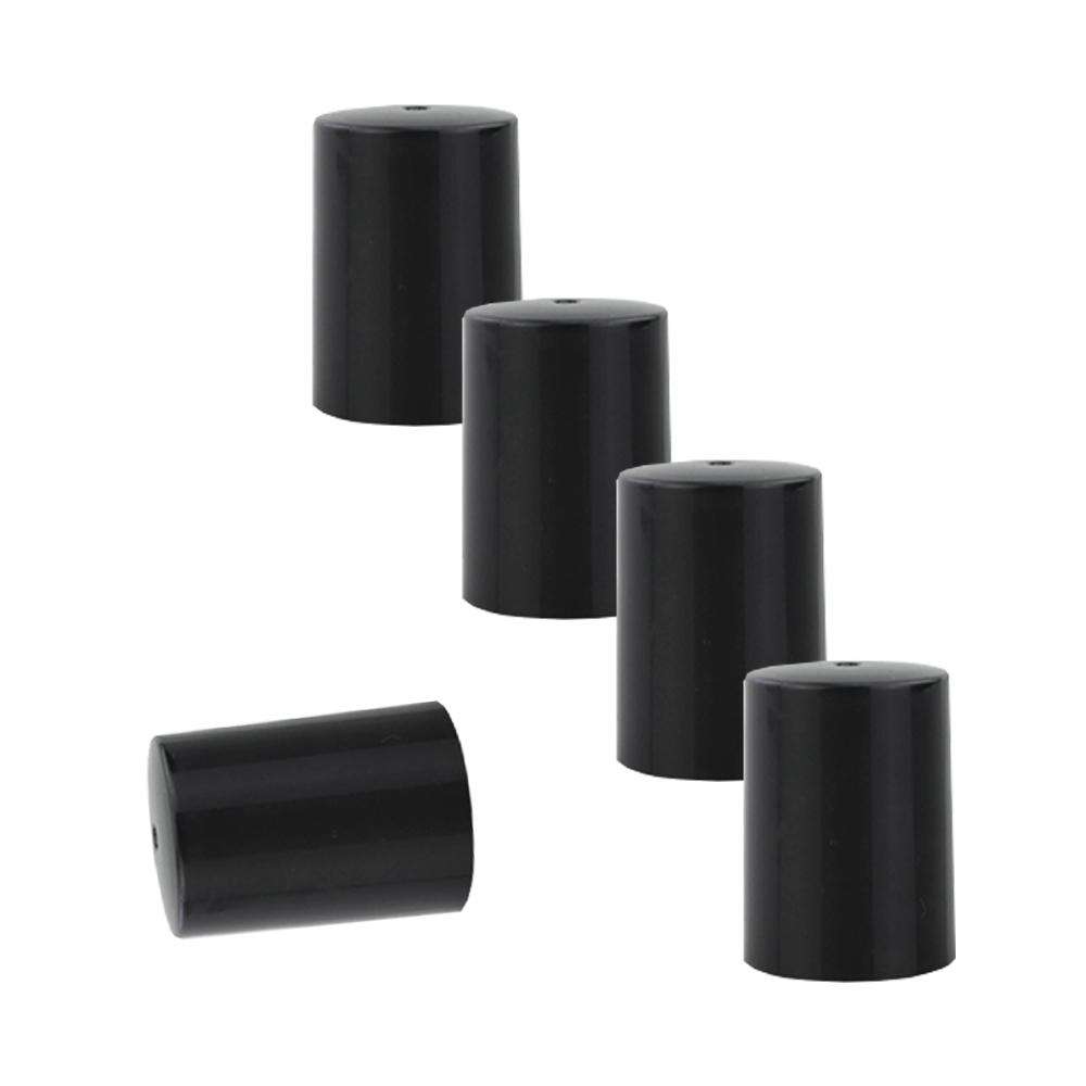 Roller Bottle Caps (Pack of 5) Caps & Closures Your Oil Tools Black 