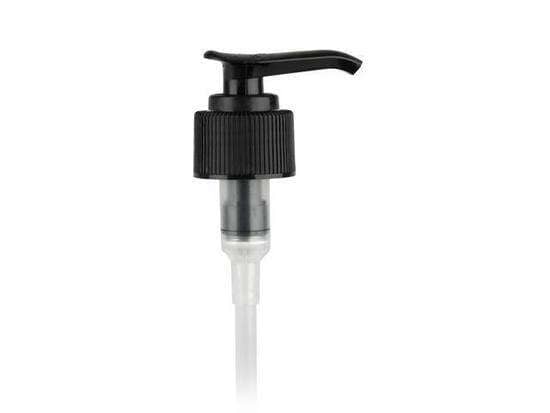 24-410 Black Lotion Pump Caps & Closures Your Oil Tools 