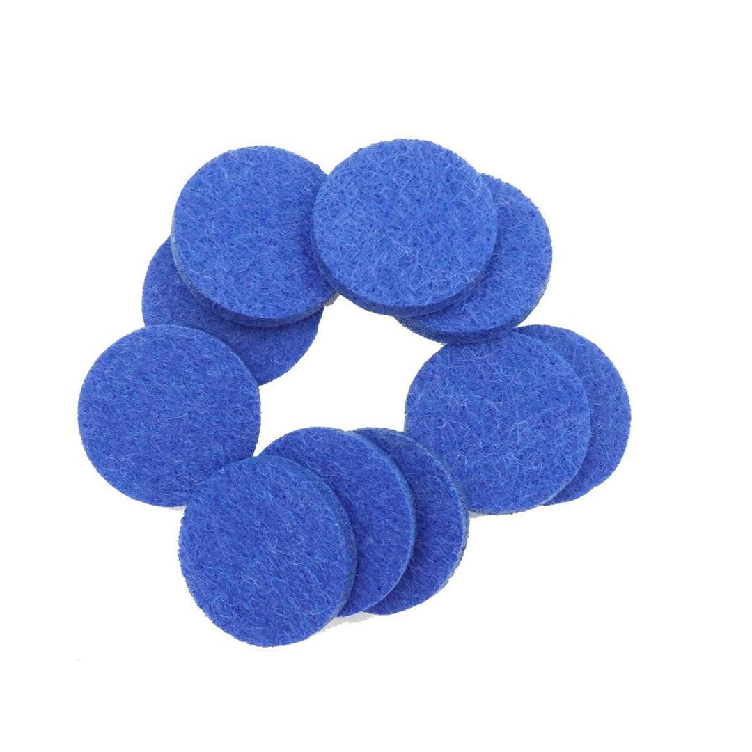 25mm Blue Replacement Pads (Pack of 10) Diffusers Your Oil Tools 
