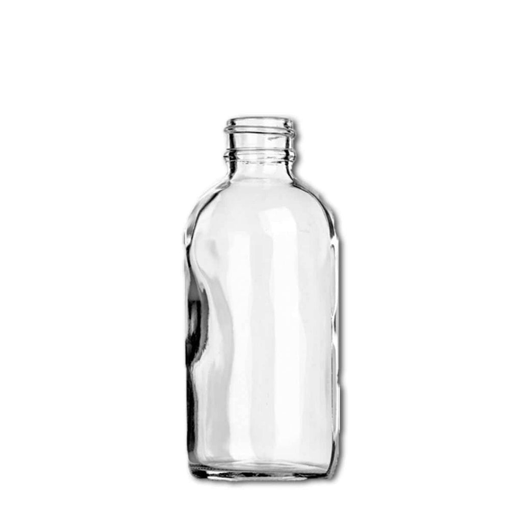4 oz Clear Glass Bottle (caps NOT included) Glass Bottles Your Oil Tools 