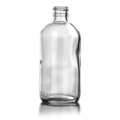 8 oz Clear Glass Bottle (Caps NOT Included) Glass Bottles Your Oil Tools 