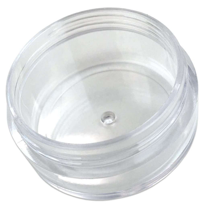 3 ml Clear PET Plastic Jar w/ Clear Cap Plastic Jars Your Oil Tools 