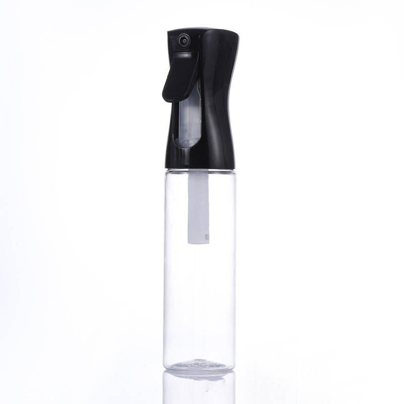 10 oz PET Flairosol Continuous Mist Spray Bottle ( Black Top) Plastic Spray Bottles Your Oil Tools 