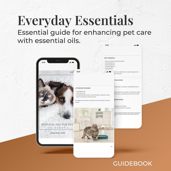 Essential Oils for Pets Guidebook - eBook Books Your Oil Tools 