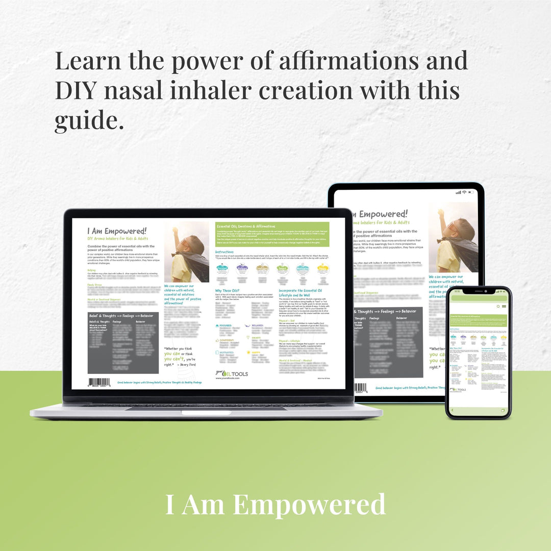 I Am Empowered Tear Pad (Digital Download) Digital Your Oil Tools 