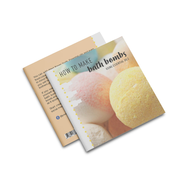 How to Make Bath Bomb Booklet Books Your Oil Tools 