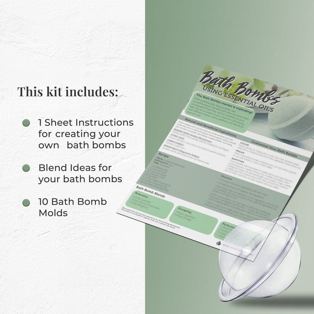 Bath Bomb DIY Kit DIY Kit Your Oil Tools 