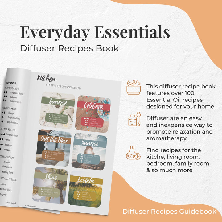 Everyday Essentials Diffuser Recipes Books EDE 