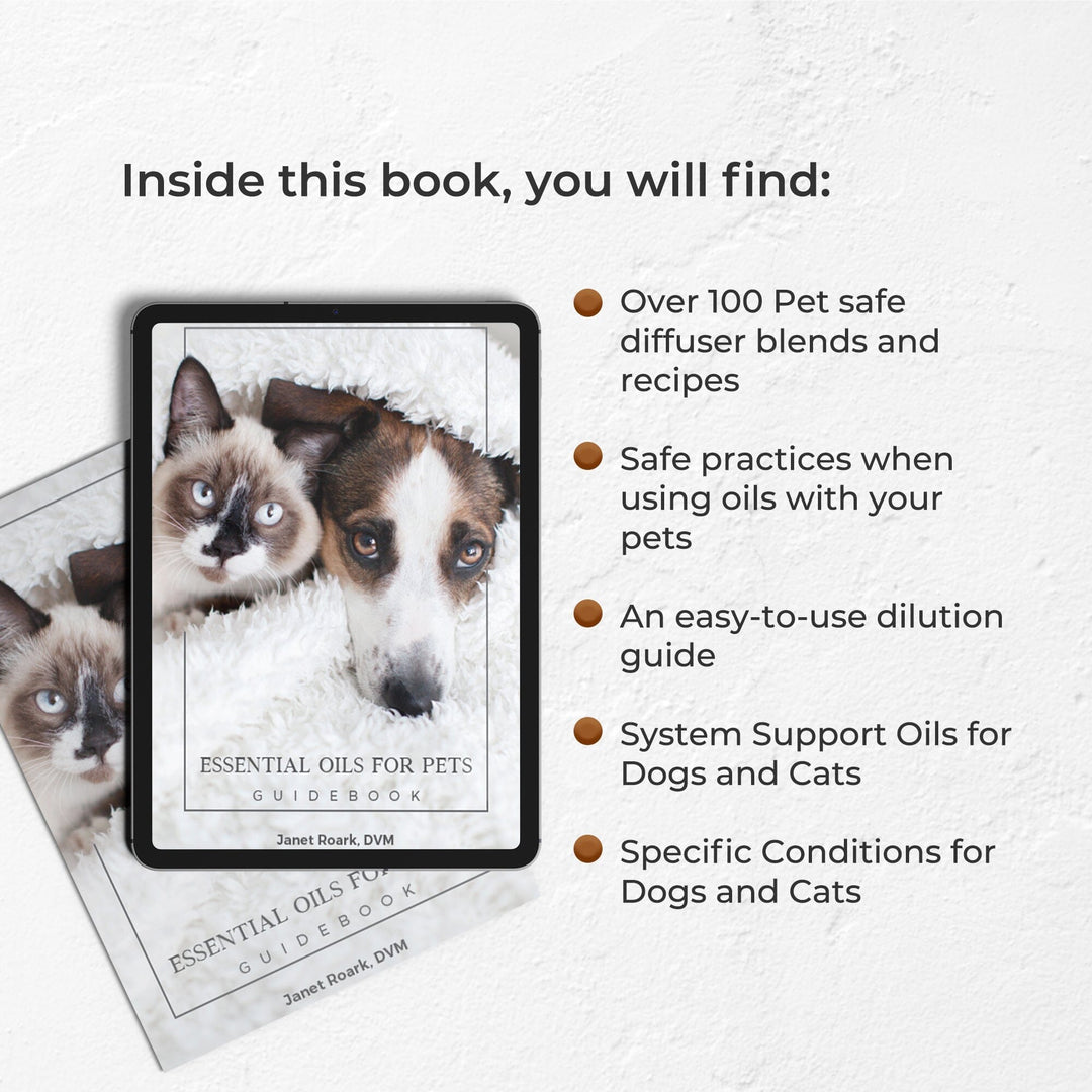Essential Oils for Pets Guidebook - eBook Books Your Oil Tools 