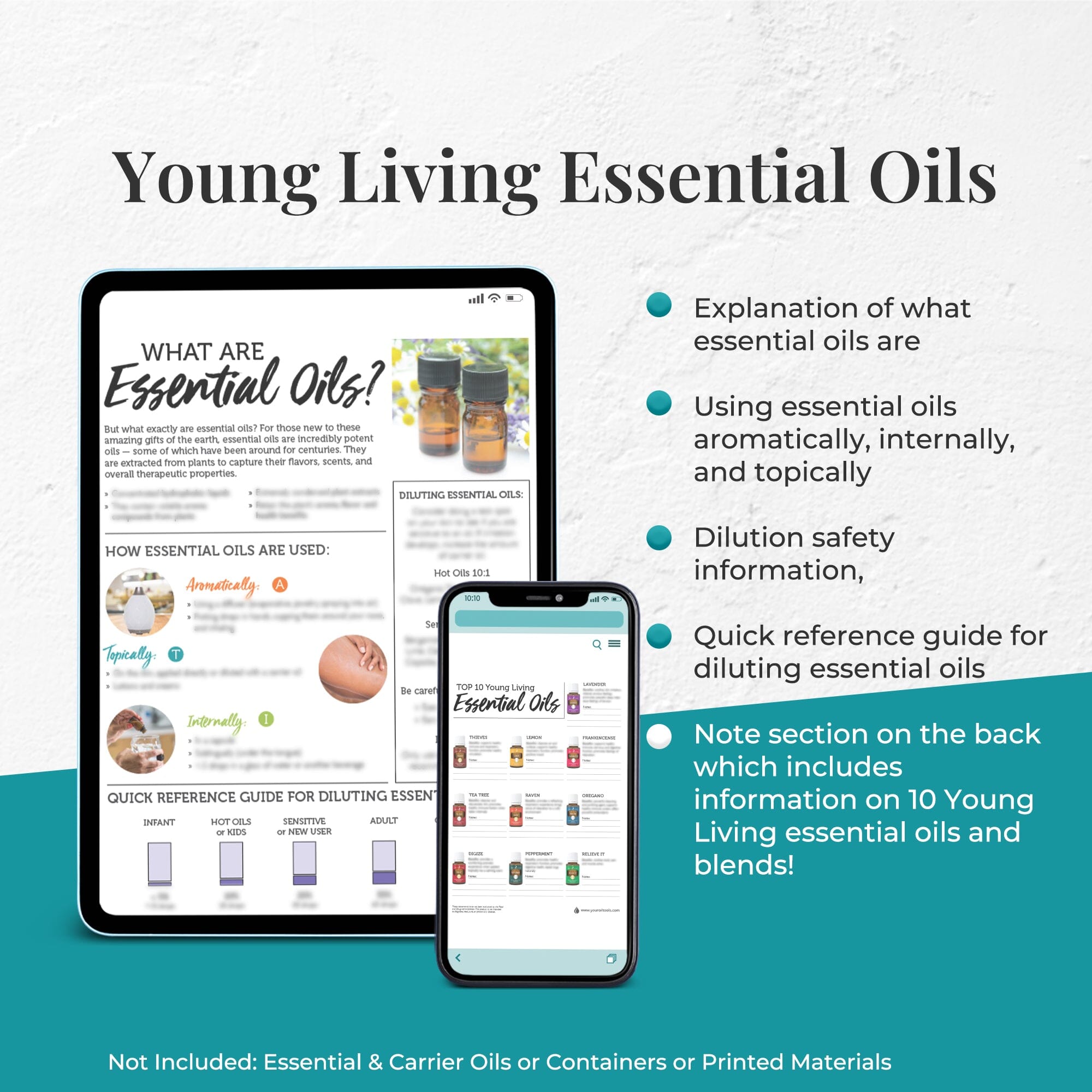 Young Living Essential oils (Digital Download) – Your Oil Tools
