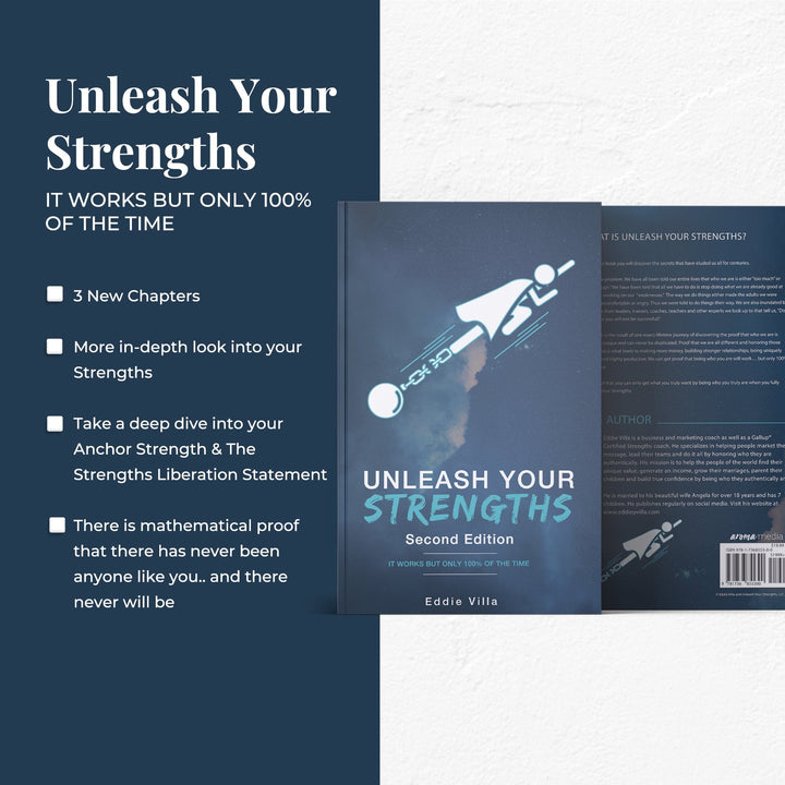 Unleash Your Strengths Book (Second Edition) Books Your Oil Tools 