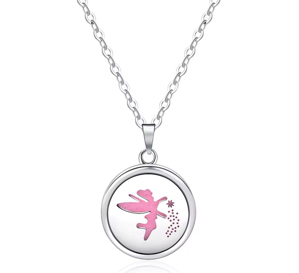 Aromatherapy Small Locket Necklace (Pixie) Aroma Jewelry Your Oil Tools 