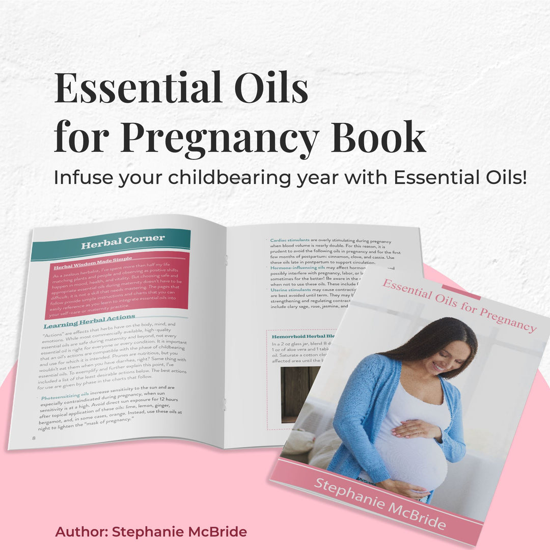 Essential Oils for Pregnancy Book (2nd Edition) Books Your Oil Tools 