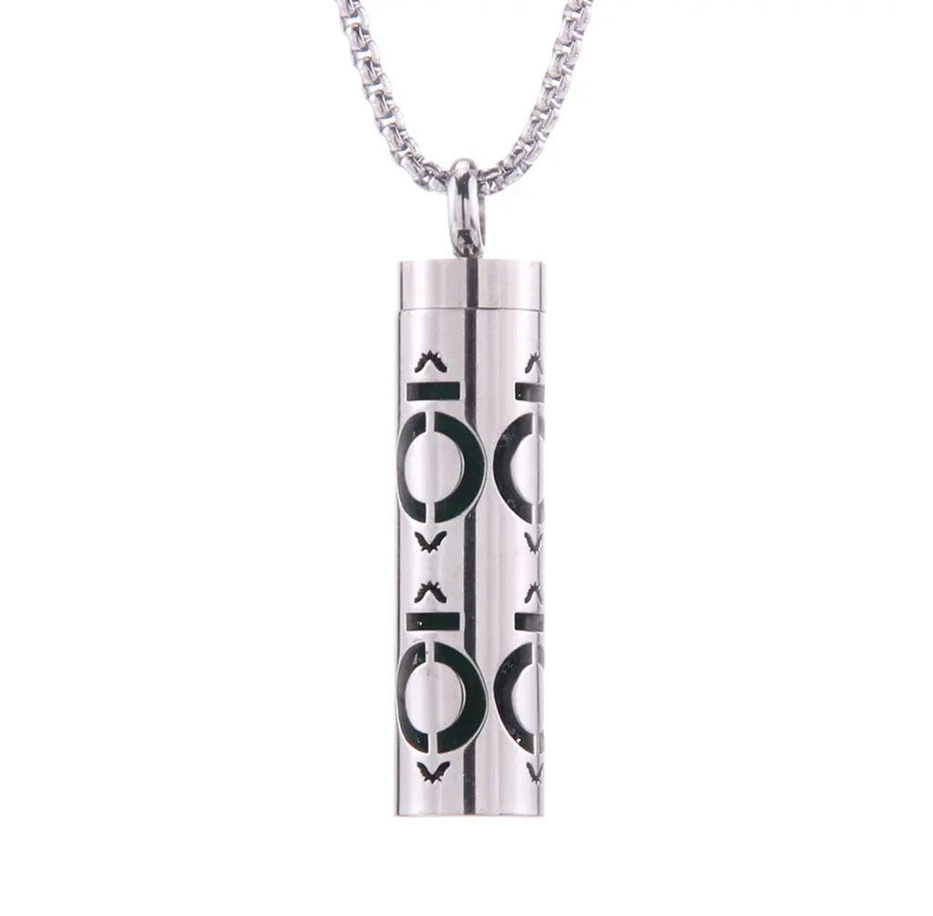 Stainless Aroma Pendant Necklace (doTERRA O) at Your Oil Tools