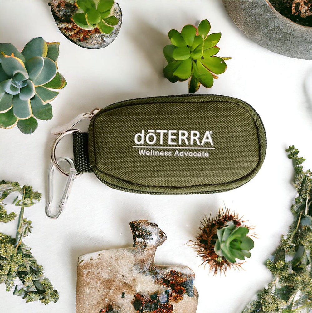 doTERRA Sample Vial Key Chain (Green) Cases Your Oil Tools 