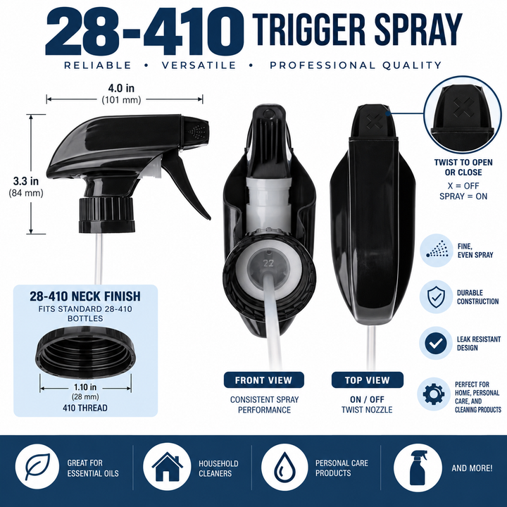 28-410 Black Trigger Sprayer