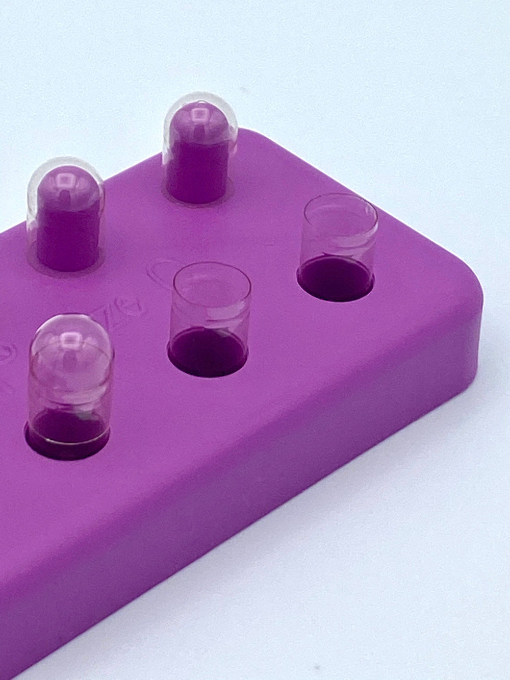 Plastic "0" Capsule Holder (Purple) Accessories Your Oil Tools 