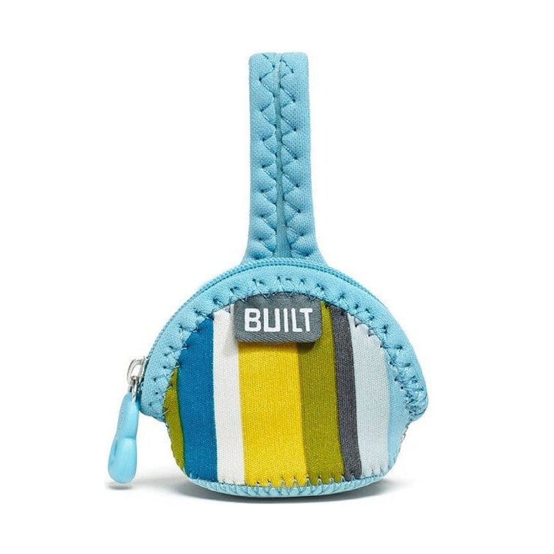 BUILT® Paci-Finder Single Pacifier Holder in Baby Blue Stripe Cases Your Oil Tools 