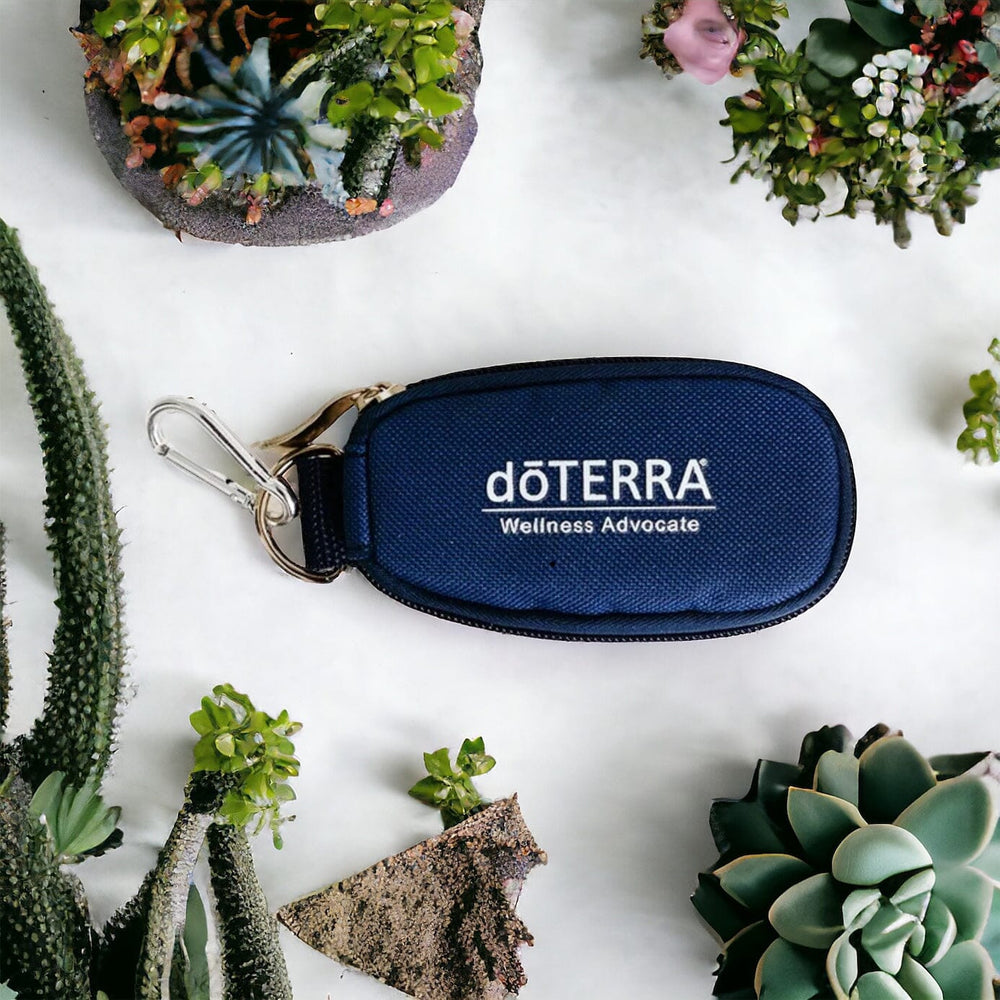doTERRA Sample Vial Key Chain (Blue) Cases Your Oil Tools 