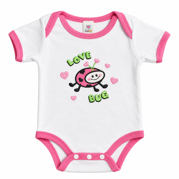 Ganz Baby Love Bug Short-Sleeve Onesie 3–6 Months - Your Oil Tools