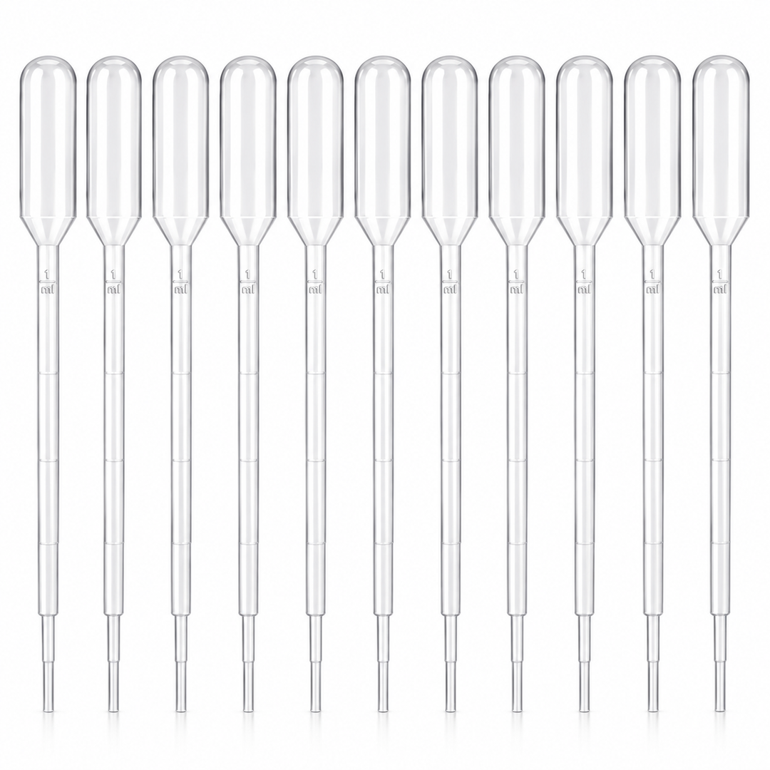 1 mL Graduated Disposable Droppers Plastic Transfer Pipettes