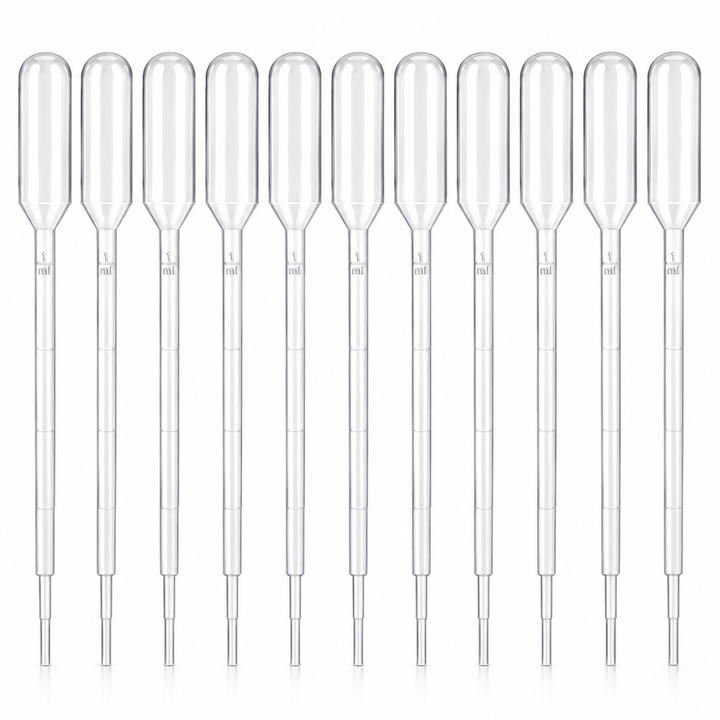 1 mL Graduated Disposable Droppers Plastic Transfer Pipettes