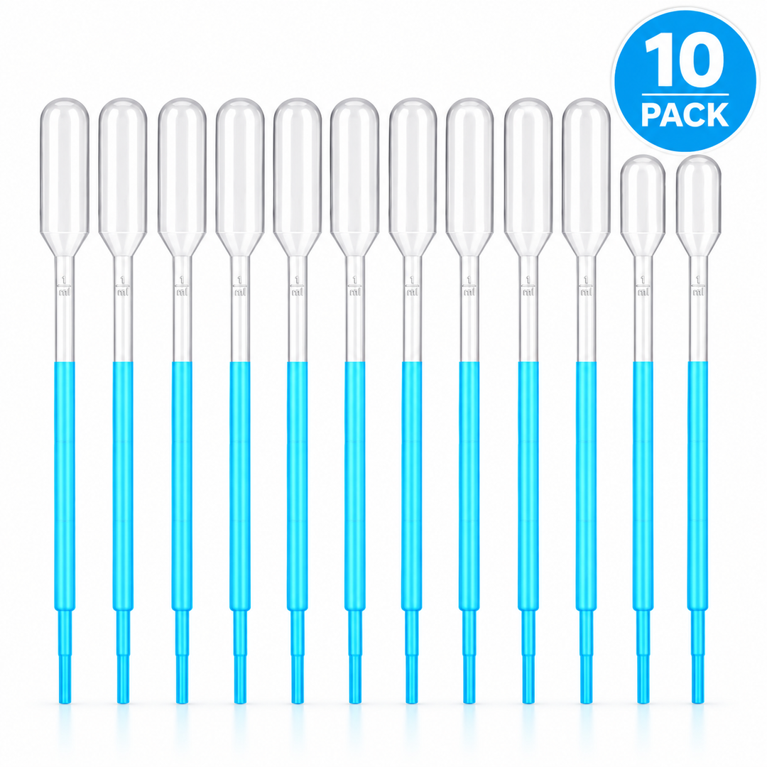 1 mL Graduated Disposable Droppers Plastic Transfer Pipettes