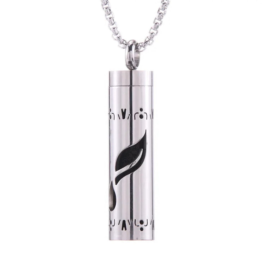 Stainless Aroma Pendant Necklace (YL Leaf) Aroma Jewelry Your Oil Tools 