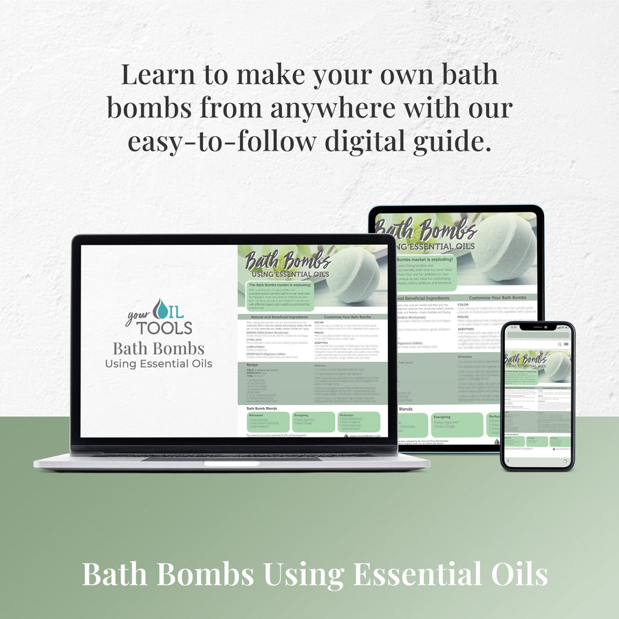 Bath Bomb Recipe Sheet (Digital Download) – Your Oil Tools
