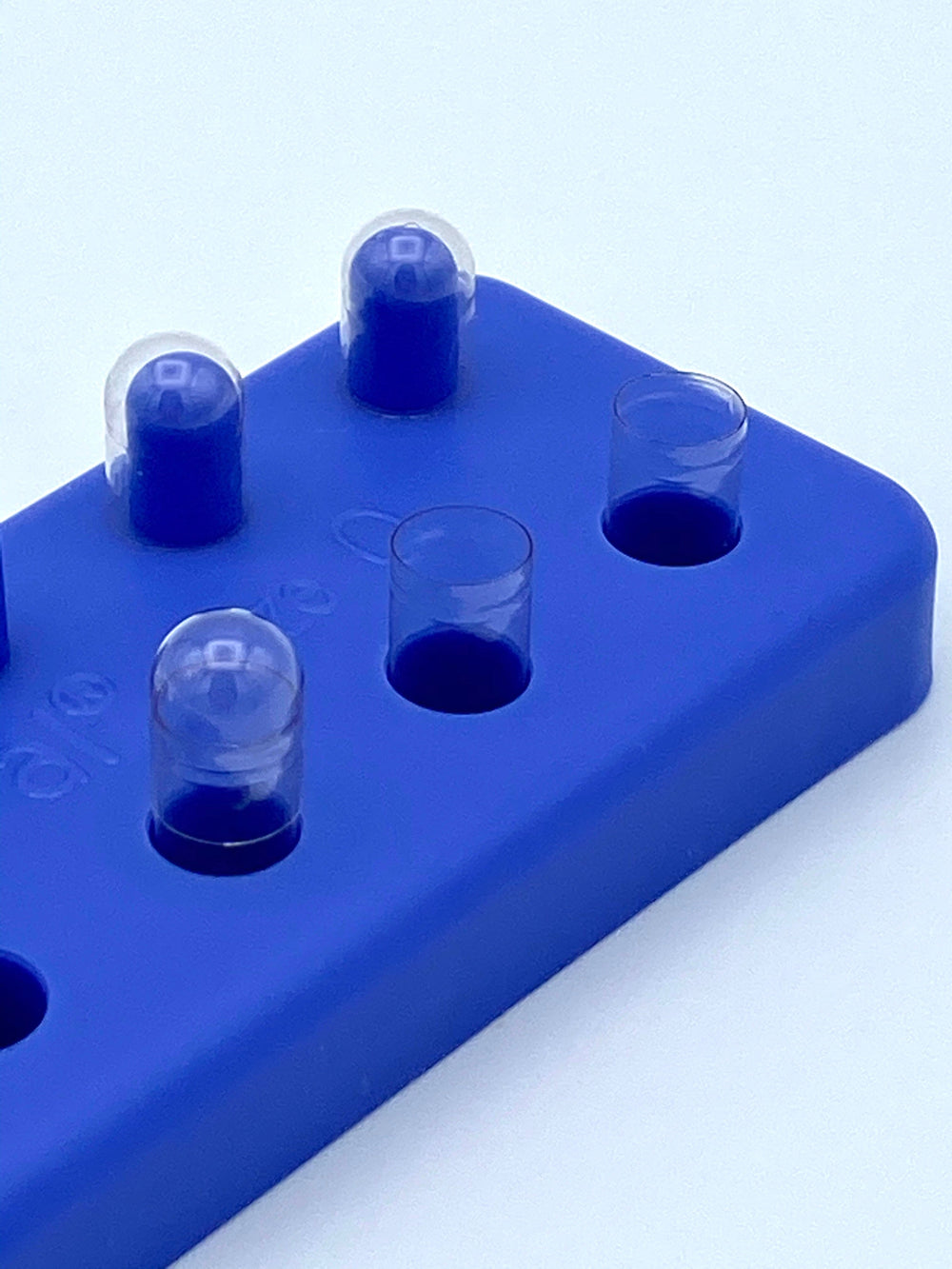 Plastic "0" Capsule Holder (Blue) Accessories Your Oil Tools 