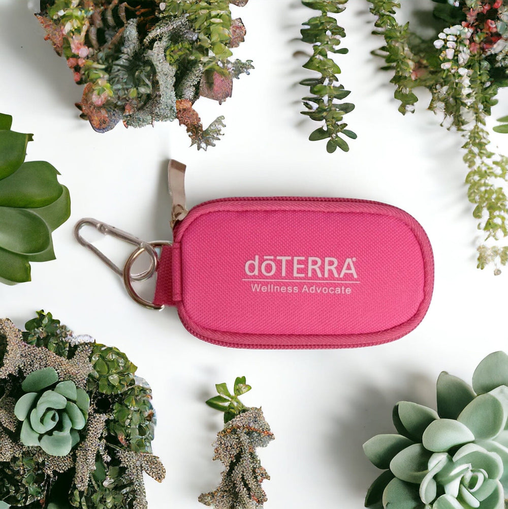 doTERRA Sample Vial Key Chain (Pink) Cases Your Oil Tools 