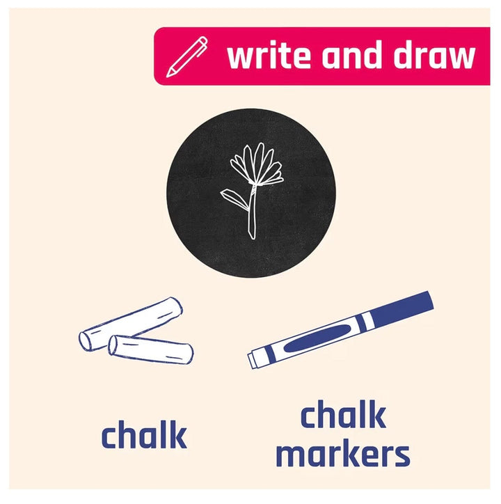 1” Round Chalkboard Labels Stickers – Erasable & Reusable (1 Sheet) Your Oil Tools 