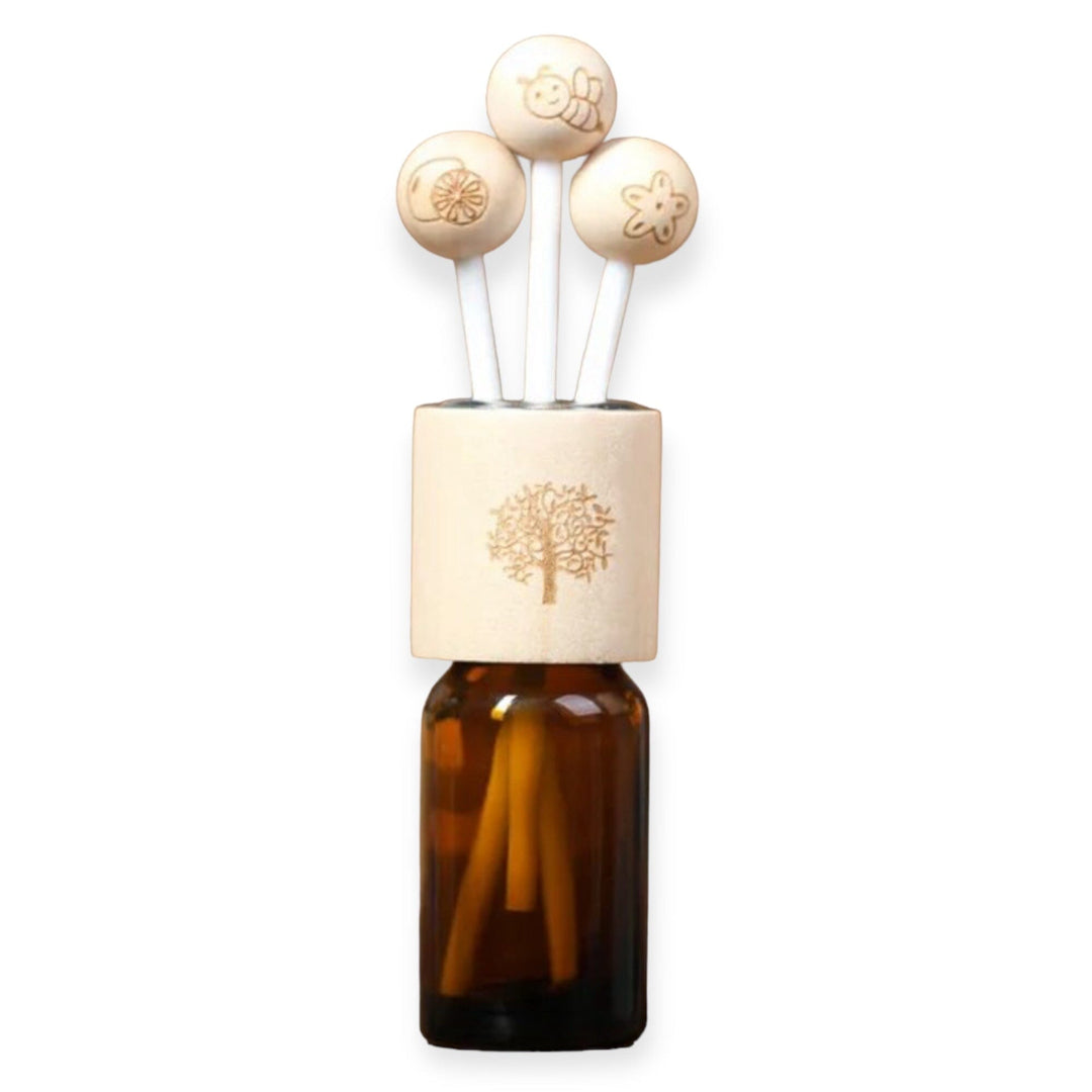 Tree Of Life Wooden Bottle Diffuser Fitment For Essential Oil Bottles Diffusers Your Oil Tools 