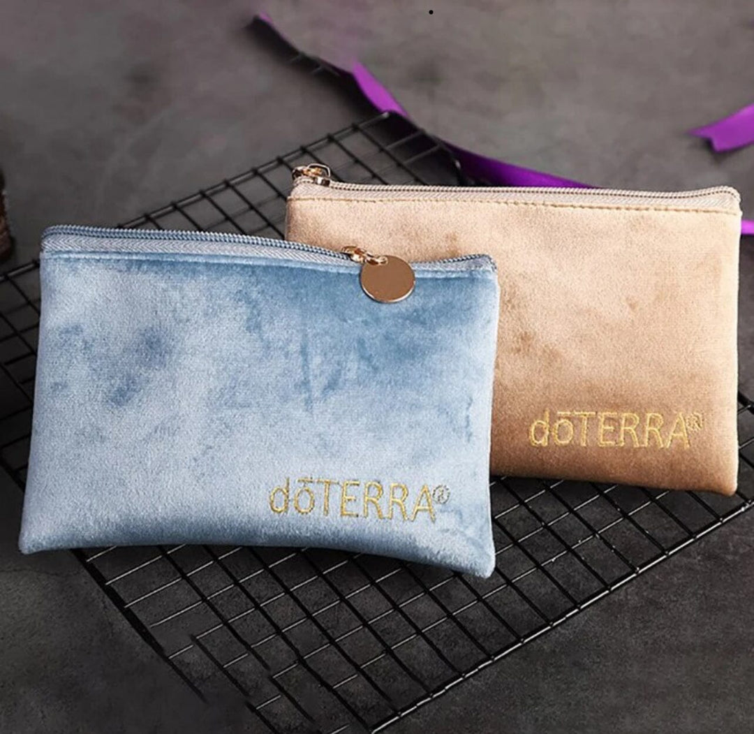Soft Feel doTERRA Roller Clutch Carrying Case (Blue) Cases Your Oil Tools 