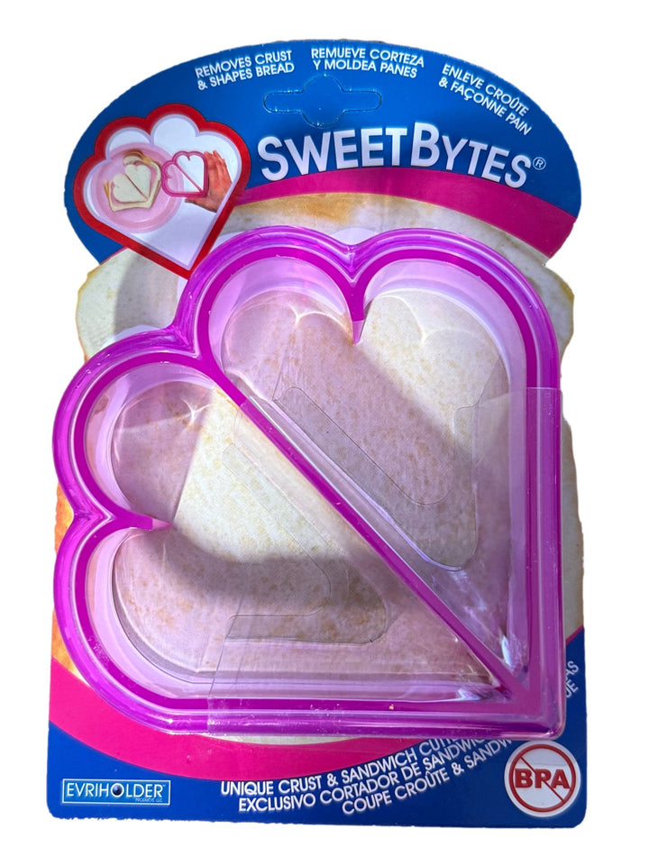 Sweet Bytes™ Heart-Shaped Crust Cutter (Purple) Your Oil Tools 