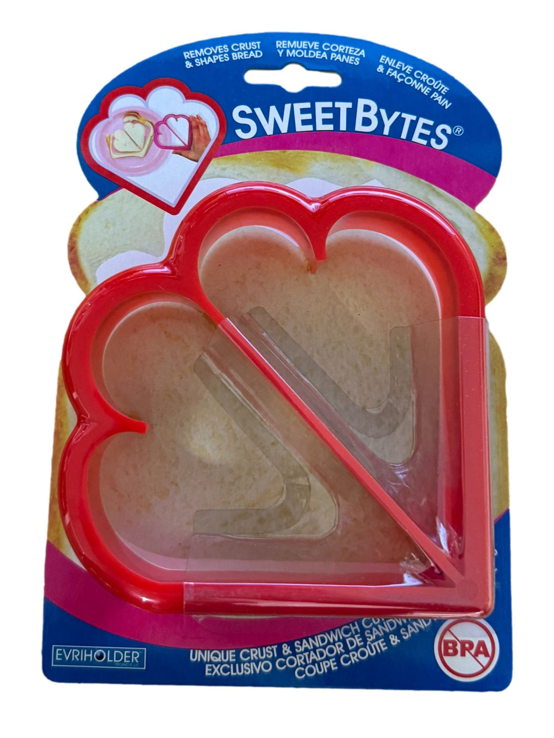 Sweet Bytes™ Heart-Shaped Crust Cutter (Red) Your Oil Tools 