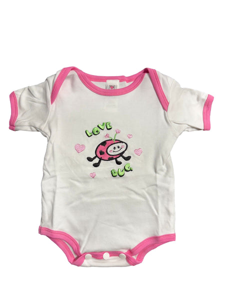 Ganz Baby Love Bug Short-Sleeve Onesie 3–6 Months