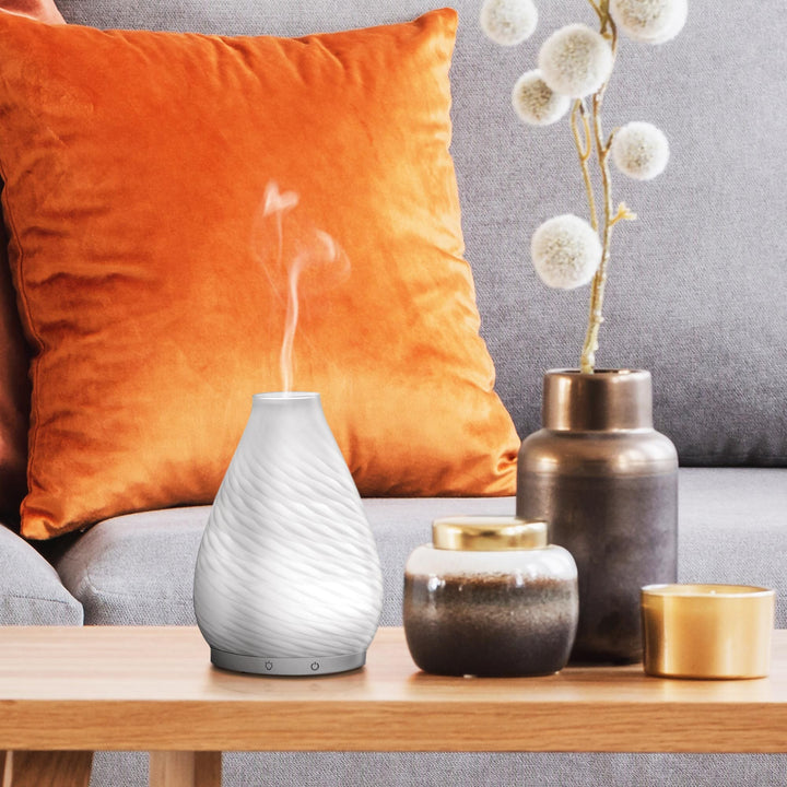 Kanalu Hand Blown Glass Vase Diffuser Your Oil Tools 