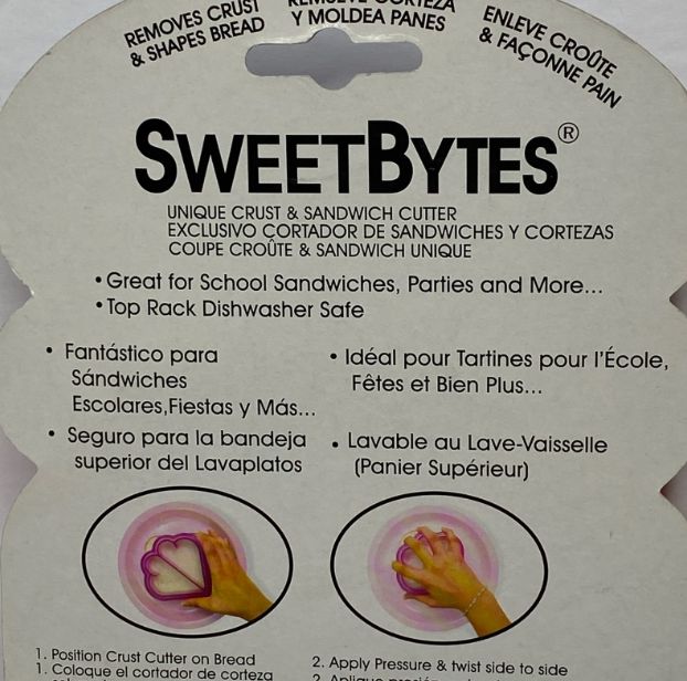 Sweet Bytes™ Heart-Shaped Crust Cutter (Red)