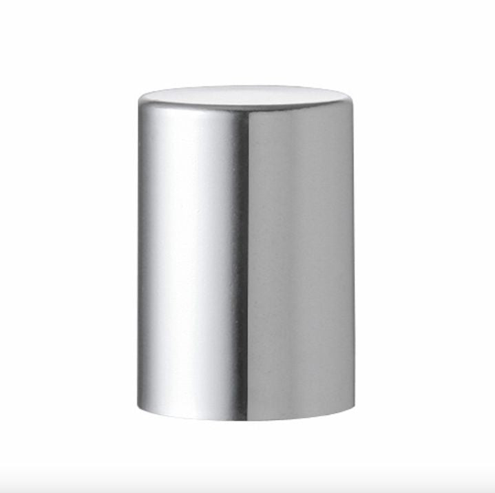 Roller Bottle Caps – Aluminum Shiny Silver (Pack of 5) at Your Oil Tools