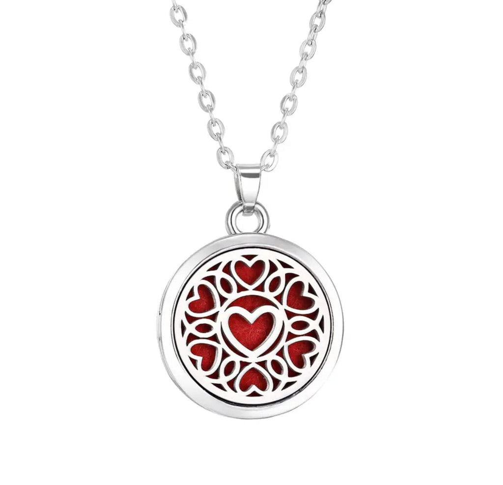 Aromatherapy Locket Necklace (Heart) (Coming Soon) Aroma Jewelry Your Oil Tools 